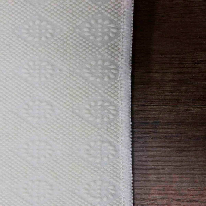 Conceptum Alfombra Hmnt755 Blanco y Negro 80 x 150 cm